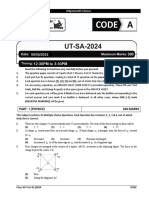 UT-SA-2024 Test (08-05-2023)