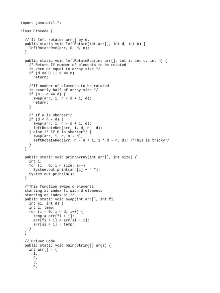 32-Block Swap Algorithm-03-06-2023 | PDF | Computers
