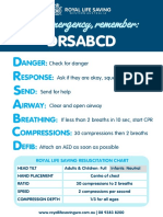 DRSABCD Emergency Action Plan