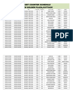 1ST April Allen Golden Plaza Cuttack Doubt Counter Schedule