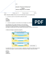 Evaluación Historia PRIMERAS CIVILIZACIONES