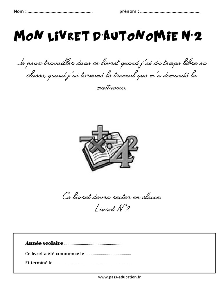 Cahier D autonomie Cm1 à Imprimer Livret Dautonomie cm1 Fichier A Imprimer | PDF | La Marseillaise | France