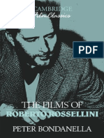 The Films of Roberto Rossellini (Cambridge Film Classics)