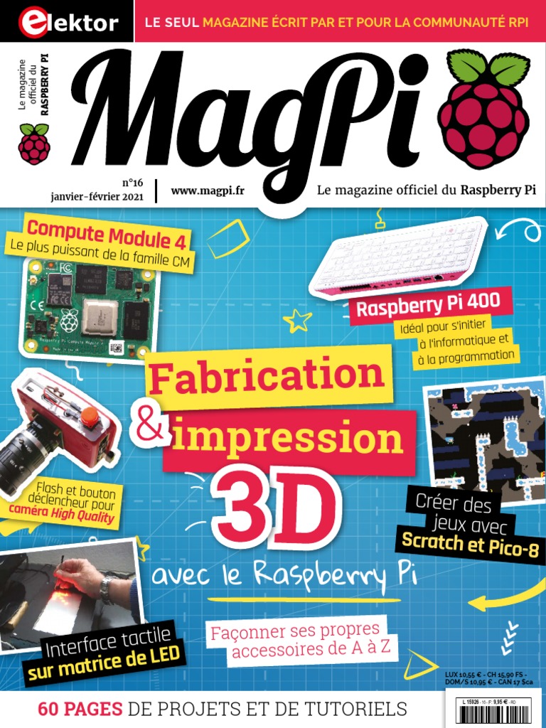 Projets créatifs avec Raspberry Pi | PDF | USB | Tarte aux framboises
