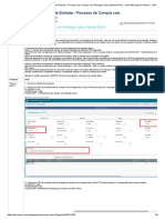 Processo de Compra Com Entrega Futura Protheus