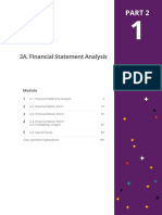 2A. Financial Statement Analysis