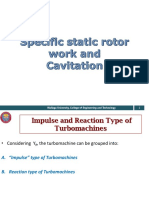 Chapter 4 - Specific Static Rotor Work and Cavitation