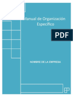 Manual Organizacion Especifico
