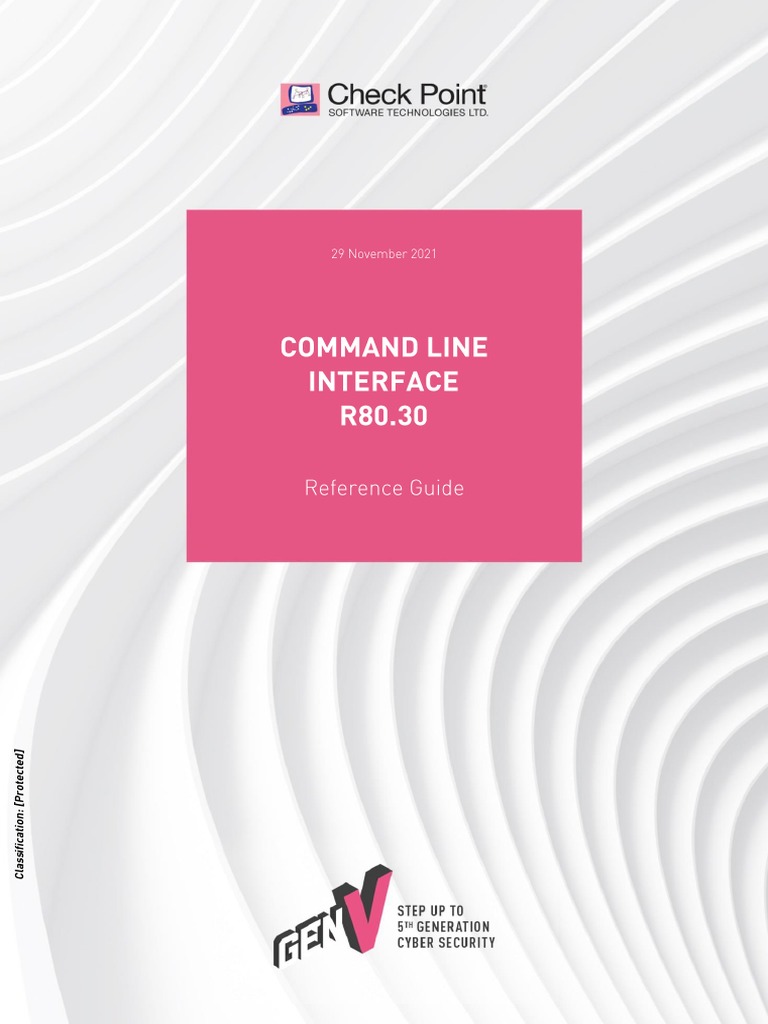 R80.30 Command Line Reference Guide | PDF | Software Repository ...