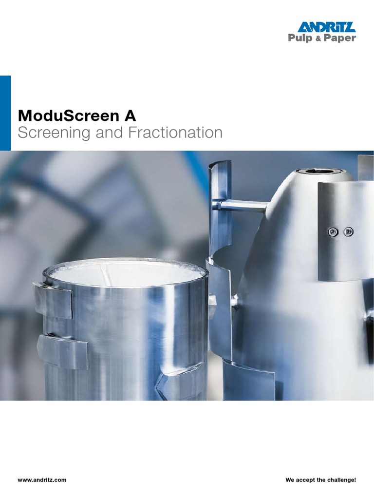 Andritz Fiber-Prep Screening ModuScreen-A | PDF