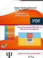 Normas Apa - Seminario de Investigacion