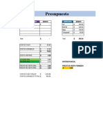 Matriz Finanzas Empredimiento