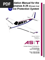 Installation Manual For The Bonanza A-36 Ice Protection System