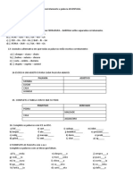 Assinale A Alternativa Que Separa Corretamente A Palavra ASSENTADA