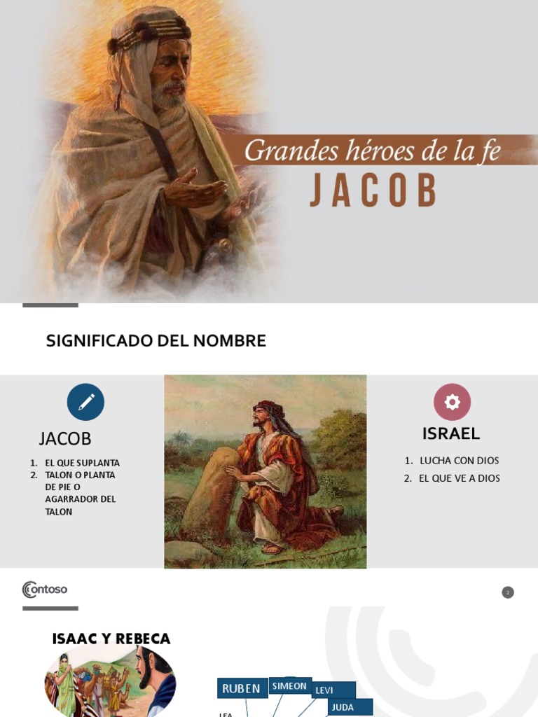 La Historia de Jacob PDF Jacob Libros del Antiguo Testamento