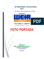 Informe de Monitoreo Ocupacional 2017 Vulco Lima Sede Ate 3