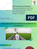 Inocuidad de Los Sistemas Agrícolas en México