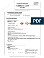 Fucsina de Gram: Ficha de Datos de Seguridad