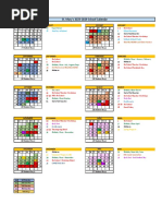 2023-2024 Calendar | PDF | Academic Term | Social Institutions