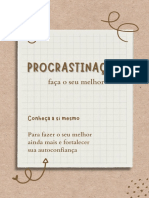 Guia Prático para Lidar Com A Procrastinação