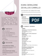 CV Kiara Zevallos