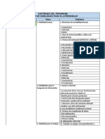 Contenido Taller de Habilidades