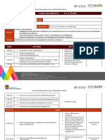 CARTA DESCRIPTIVA ACADEMIA 3° y 4°