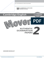 Movers Examination Papers 2
