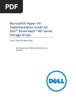 HyperV Implementation On PowerVault MD Series Storage Arrays