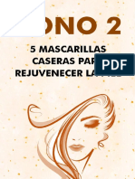 5 Mascarillas Caseras para Rejuvenecer La Piel