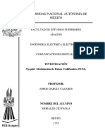 Investigación Nyquist - Modulación de Pulsos Codificados (PCM)