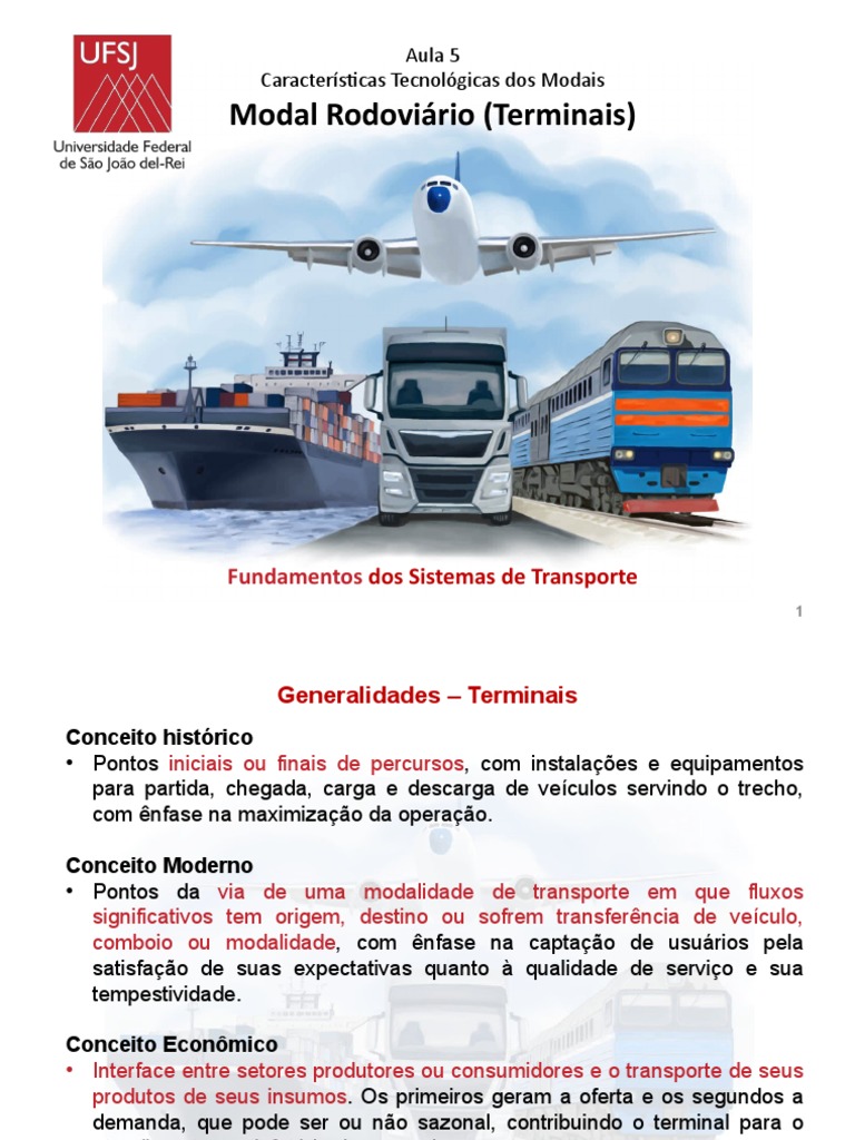 Características dos Terminais Rodoviários | PDF | Transporte | Tráfego