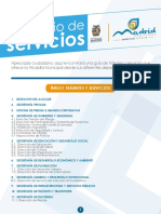 Portafolio de Tramites y Servicios Version 1 Jul 2022