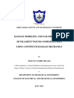 Damage Modeling & Failure Analysis of Filament Wound Composite Pipes Using Continuum Damage Mechanics