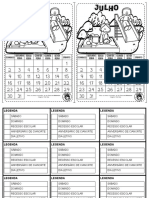 Calendario de Julho