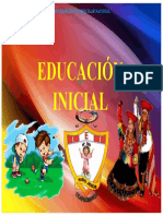Caratula de Programación Curricular Nacional de Educación Inicial - 2022