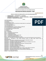 Edital de Ingresso Discente GRADUAÇÕES UAB EAD. Versão Final 12.06.2023 REVISADO ESTE ESTE Com Aditivos 01 E 02 20.06.23