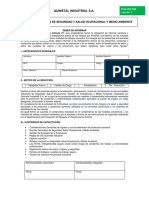 RSGI-050-008 - Registro Inducción MASSO - Trabajador Quimetal - v1 - 2022