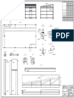 Plano Galpón Estructura Galpón 15 X 6 1