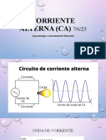 Corriente Alterna (CA)