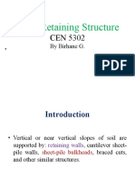 Earth Retaining Structur1e