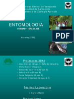 Entomologia 2012 - I Unidad - 1era Clase