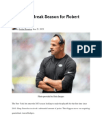 Robert Saleh Article