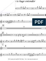 Como Te Hago Entender - 1st Trumpet PDF