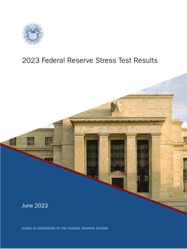 2023 Fed Stress Tests PDF Stress Test (Financial) Capital