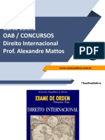 Direito Internacional - Material Aula 1