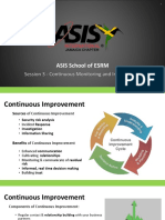 ASIS School of ESRM - Session 3 - Mitigating and Continuous Improvment