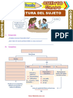 El Sujeto y Sus estructuras-para-Quinto-Grado-de-Primaria