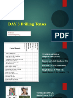 Day 3 Drilling Tenses
