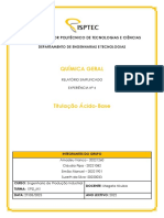 RELATÓRIO - 2 - de - Quimica - Titulação - Ácido - Base - by Suzeth Da Silva